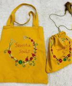 Floral and Petal Pouch