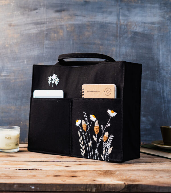 Midnight Artisan Trio Embroidered Set