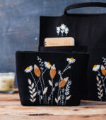 Midnight Artisan Trio Embroidered Set