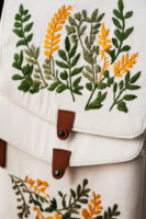 Ever Green Hand Embroidered Bag Pack