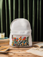 Bloom Vibes Hand Emroidered Bag Pack