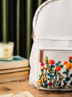 Bloom Vibes Hand Emroidered Bag Pack