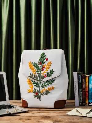Attached Stem Hand Embroidery.