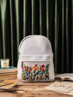 Bloom Vibes Hand Emroidered Bag Pack