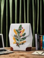 Attached Stem Hand Embroidery.