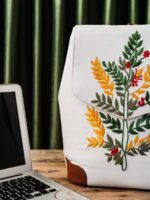 Attached Stem Hand Embroidery.