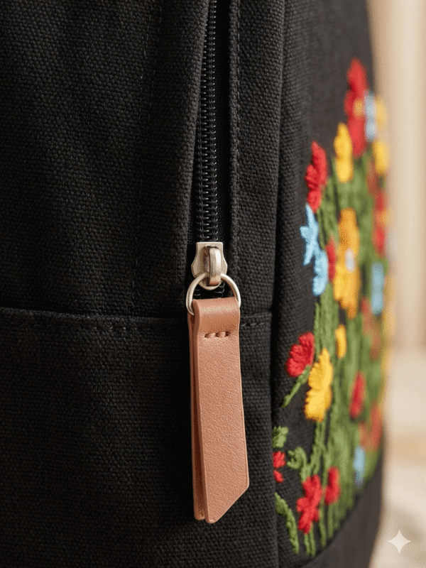 Ferry Meadows Hand embroidered Bag B